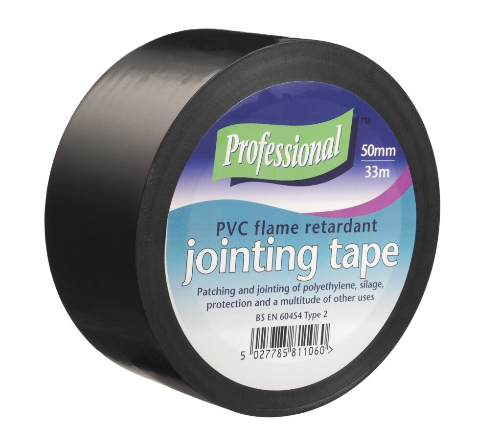 Black PVC Flame Retardant Jointing Tape