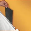 Magnetic Radiator tape being applied