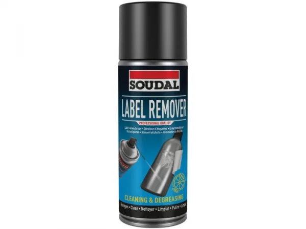 Soudal Citrus-Based Label Remover Spray 400ml